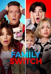 دانلود فیلم جابجایی اعضای خانواده Family Switch 2023